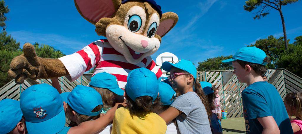 Club Enfants mascotte au Bois Dormant